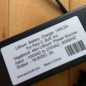 Lithium power source battery